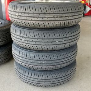 2025年3月製 納車前外し ダンロップ エナセーブ EC300 155/65R14 10分山 4本セット スペーシア N-BOX
