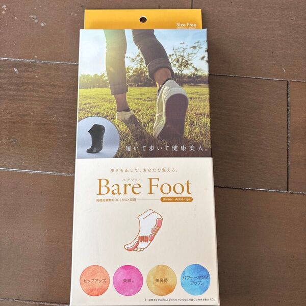 Bare Foot ソックス アンクル丈 未使用