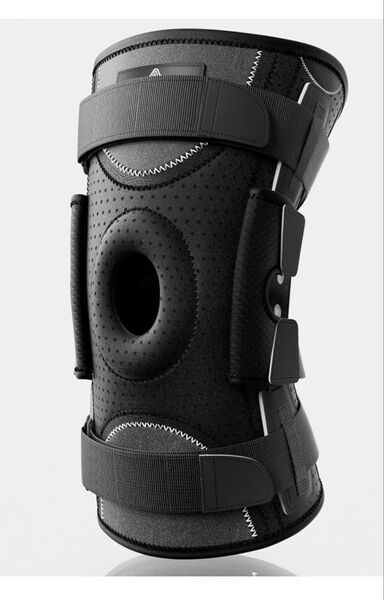 NEENCA 膝サポーター M 試着のみほぼ未使用 ヒンジ付き 半月板サポーター 膝固定 ひざ専用 スポーツ用 ランニング 登山