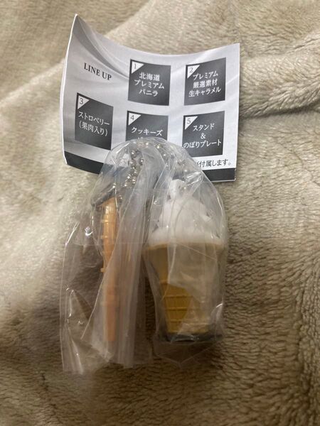 TOMI スジャータシルクアイス ミニチャーム2 スタンド&のぼりプレート 新品未開封 ガチャ