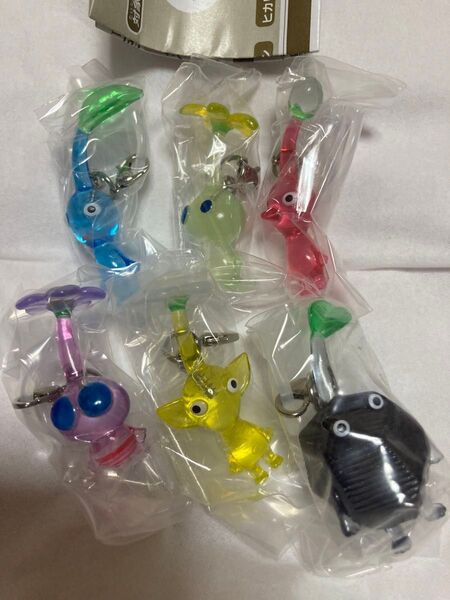 6種 ピクミン めじるしアクセサリー ガチャ
