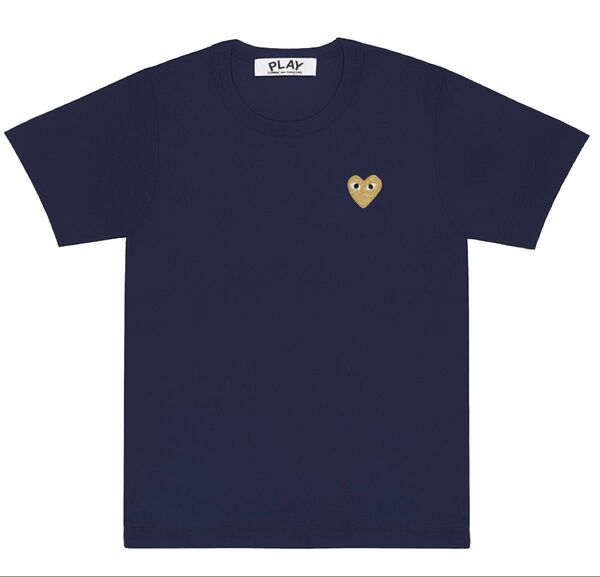 コムデギャルソン プレイ PLAY Tシャツ COMME des GARCONS 半袖 ブラック L