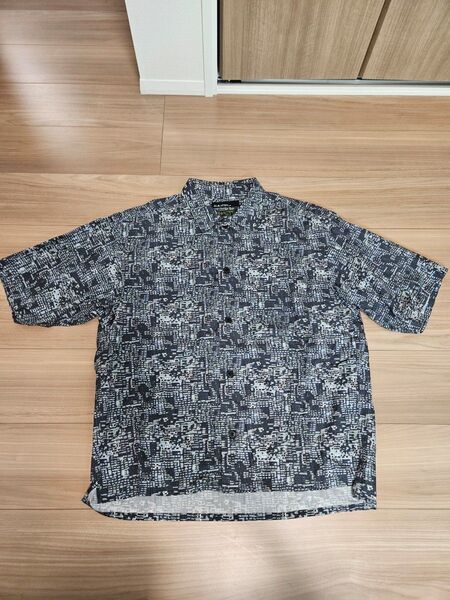 グリーンレーベルリラクシング ユナイテッドアローズ 半袖シャツ L 総柄 UNITED ARROWS