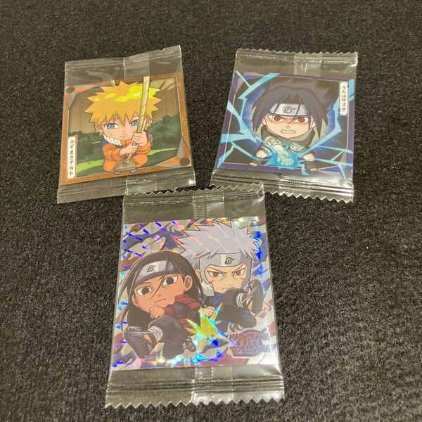 にふぉるめーしょんNARUTO 疾風伝 忍界ウエハースシールver.4 ナルト、サスケ、千手兄弟 3枚まとめて