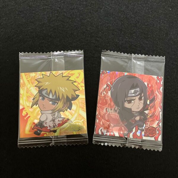 にふぉるめーしょんNARUTO-ナルト-疾風伝 忍界シールウエハースVOL.1 SEC波風ミナト・URうちはイタチ