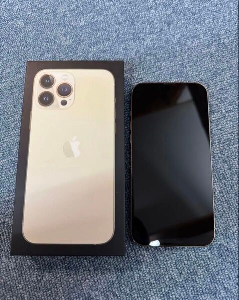 【値下げ中】iPhone 13 Pro Max 128GB ゴールド SIMフリー