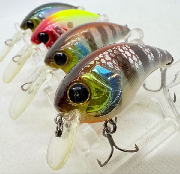 ジャッカル マッシュボブ 50SR 50MR 4個セットJACKALL MUSH BOB クランクベイト クランク