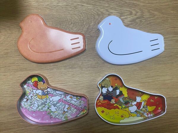 【2個セット・箱あり】豊島屋 鳩サブレー 鳩の日 缶