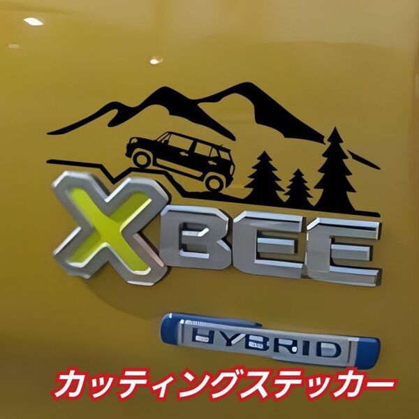 クロスビー 乗りにオススメ カッティングステッカー ブラック