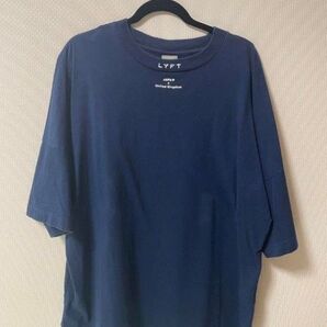 LYFT オーバーサイズTシャツ ネイビー Lサイズ
