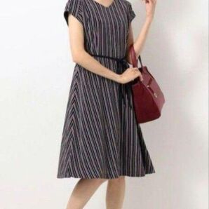 anySiS クラシカルレディストライプ ワンピース 美品