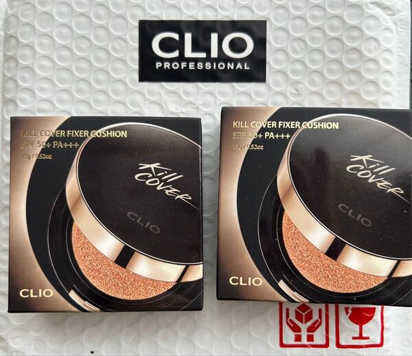 CLIO KILL COVER FIXER CUSHION 2個セット