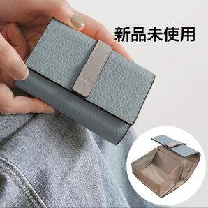 新品未使用 ミニ財布 牛革 本革