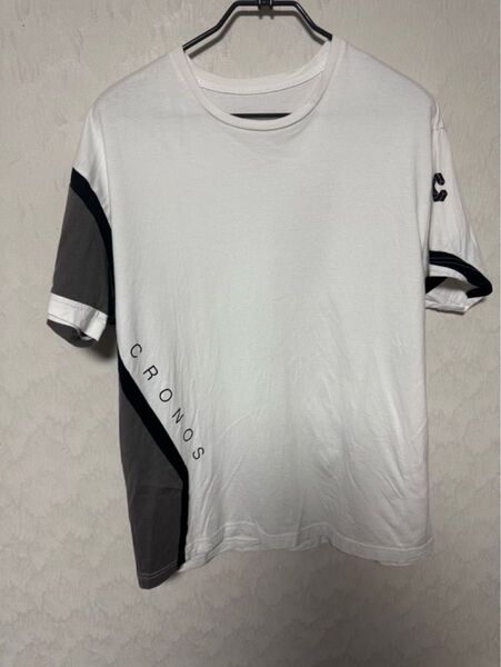 CRONOS クロノス Tシャツ Mサイズ ホワイト 白 穴