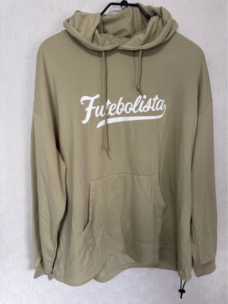 LS ルースイソンブラ プルオーバー パーカー ベージュ Lサイズ 美品