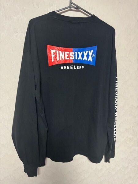 FINESIXXX ファインシックス 長袖 Tシャツ tee ブラック XL ロングスリーブ