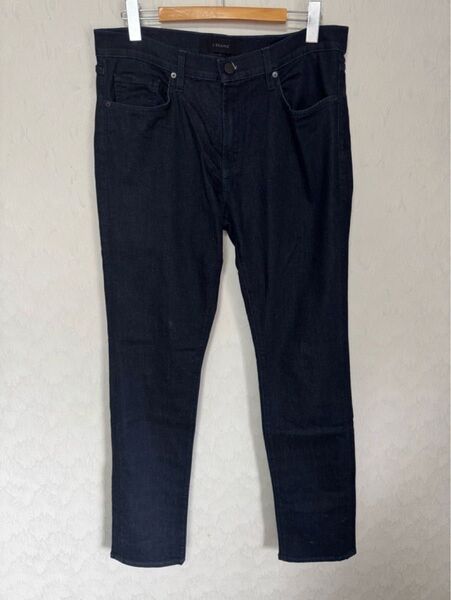 J BRAND ユニクロ UNIQLO ジーンズ デニム メンズ W36 美品 スキニー 濃いインディゴ ブラック