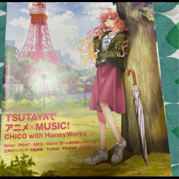【TSUTAYAフリーマガジン4種】CHiCO with HoneyWorks 掲載 アニメ小冊子 ハニワ