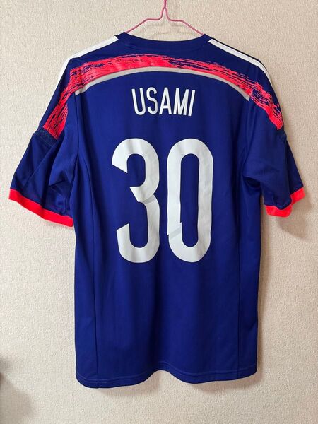 サッカー日本代表 宇佐美貴史 2014-2015 ユニフォーム 背番号30