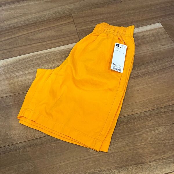 GU シェフパンツ ハーフパンツ ハーパン size140