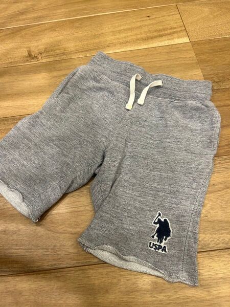 ハーフパンツ ショートパンツ グレー スウェット size120