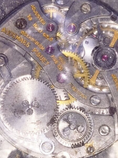 AUDEMARS PIGUET 時計内部 時計修理ムーブメントCal.2003A オーデマピゲ