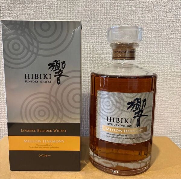 サントリーウイスキー響 メロウハーモニー 箱付き 未開栓 古酒 SUNTORY whisky HIBIKI HARMONY