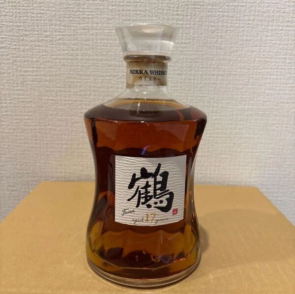 ニッカウイスキー 鶴17年 未開栓 古酒 スリムボトル NIKKA whisky 古酒
