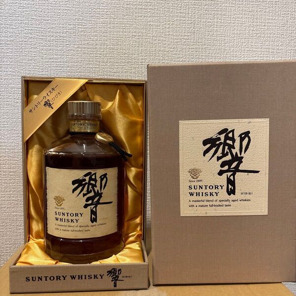 サントリー ウイスキー 響 裏ゴールドラベル 旧ボトル 古酒 SUNTORY WHISKY HIBIKI 箱付き(3)