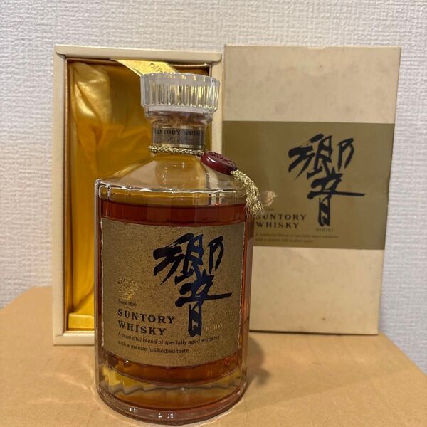 サントリーウイスキー 響 ゴールドラベル 箱付き 未開封 古酒 SUNTORY HIBIKI whisky(11)