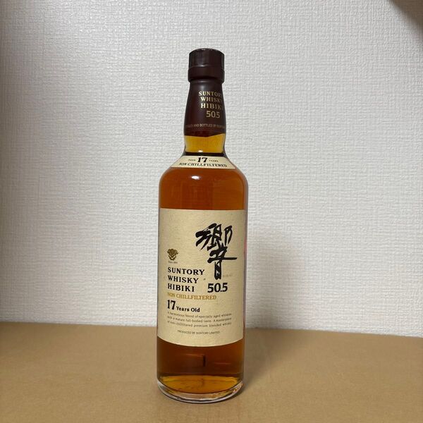サントリーウイスキー 響17年 50.5ノンチルフィルタード 未開栓品 古酒 SUNTORY WHISKY HIBIKI