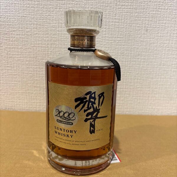 サントリーウイスキー 響 ミレニアム2000記念ラベル 未開封 SUNTORY ゴールドラベル WHISKY HIBIKI