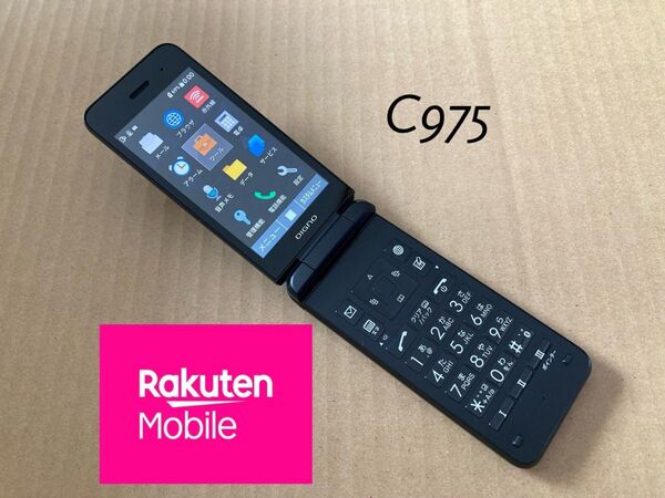 美品 C975 904kc 京セラ dignoケータイ3 simフリー 902kc simply 602si 楽天モバイル