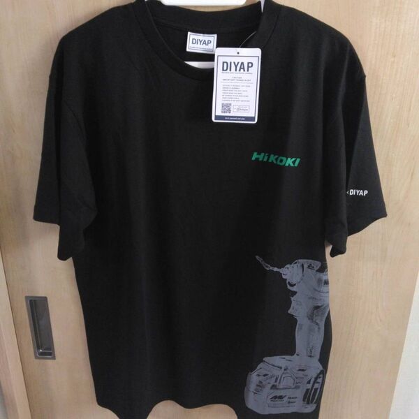 DIYAP×HiKOKI コラボTシャツ Lサイズ ブラック 未使用