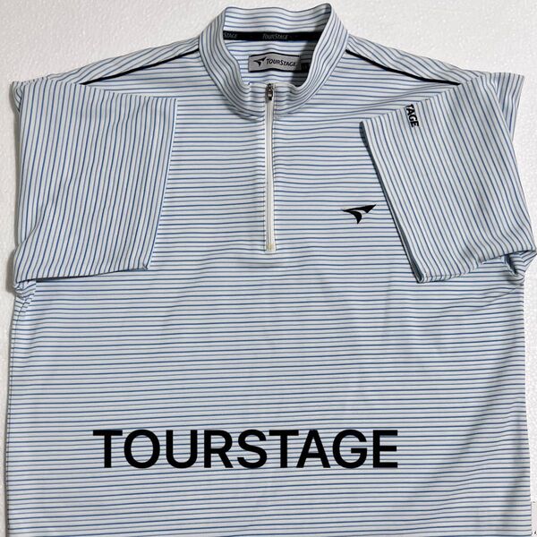 Mizuno Tour Stage ゴルフシャツ ジップアップ M ③⑦