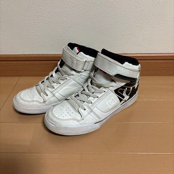 D.C.SHOE 23cm スニーカー ハイカット 白