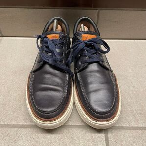 【処分】Danner ダナー ネイビー レザー デッキシューズ