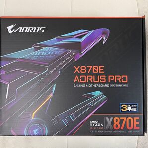 【新品未使用】X870E AORUS PRO マザーボード GIGABYTE