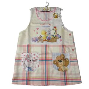 スージーズー ピンク キャラクター保育士エプロン フリーサイズ 新品未使用
