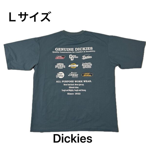 デェッキーズ Dickies メンズバックプリント半袖Tシャツ Lサイズ 新品未使用