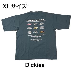 デェッキーズ Dickies メンズバックプリント半袖Tシャツ XLサイズ 新品未使用