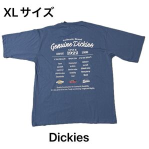 デェッキーズ Dickies メンズバックプリント半袖Tシャツ XLサイズ 新品未使用