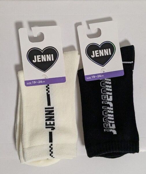 新品 JENNI 靴下 ソックス 2足セット 19〜24cm