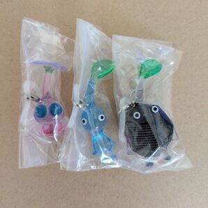 ピクミン めじるしアクセサリー 2 羽ピクミン 青ピクミン 岩ピクミン 3種セット ①