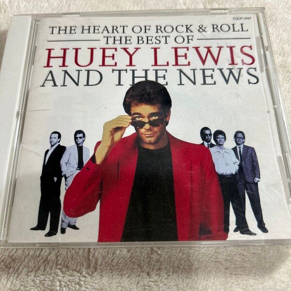 CD ヒューイ ルイス the Heart of rock & roll ベスト バックトゥーザフューチャー HUEY LEWIS