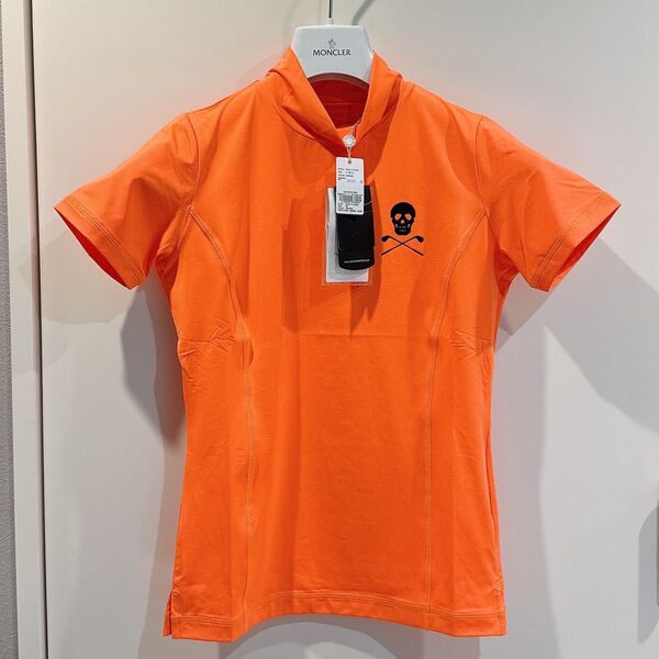 【 新品 MARK&LONA モックネック 】 マークアンドロナ シャツ レディース38 (M) マーク&ロナ 国内正規品