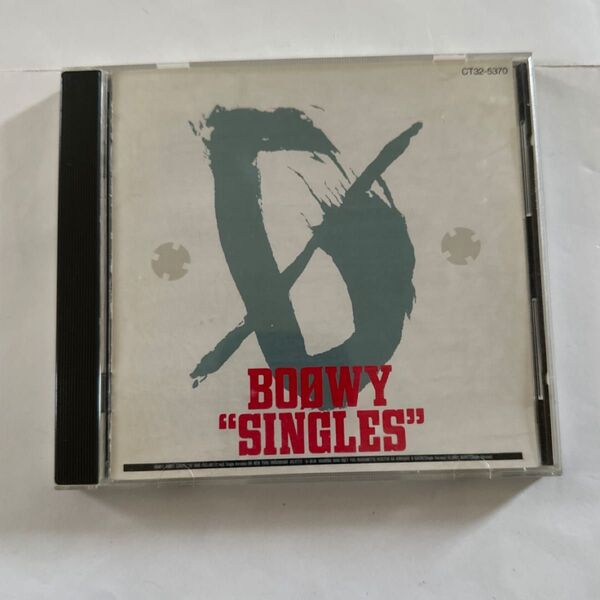 BOOWY SINGLES ボウイ シングルス CDアルバム 氷室京介 布袋寅泰
