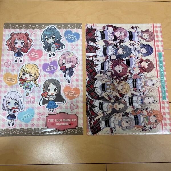 学園アイドルマスター 学マス クリアファイル 集合 ローソン A4 セット 限定