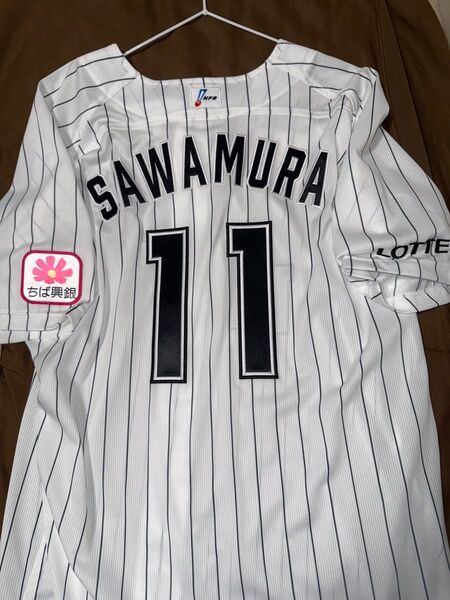 千葉ロッテマリーンズ 澤村拓一 プロコレクション オーセンティック ホームユニフォーム プロカット 新品
