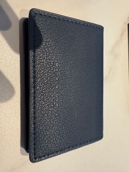 【新品】MACKINTOSH PHILOSOPHY 名刺入れ ネイビー